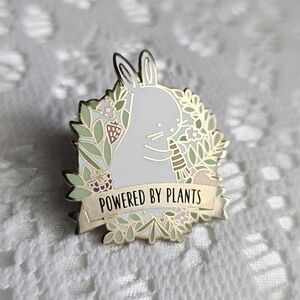 Powered By Plants Pin